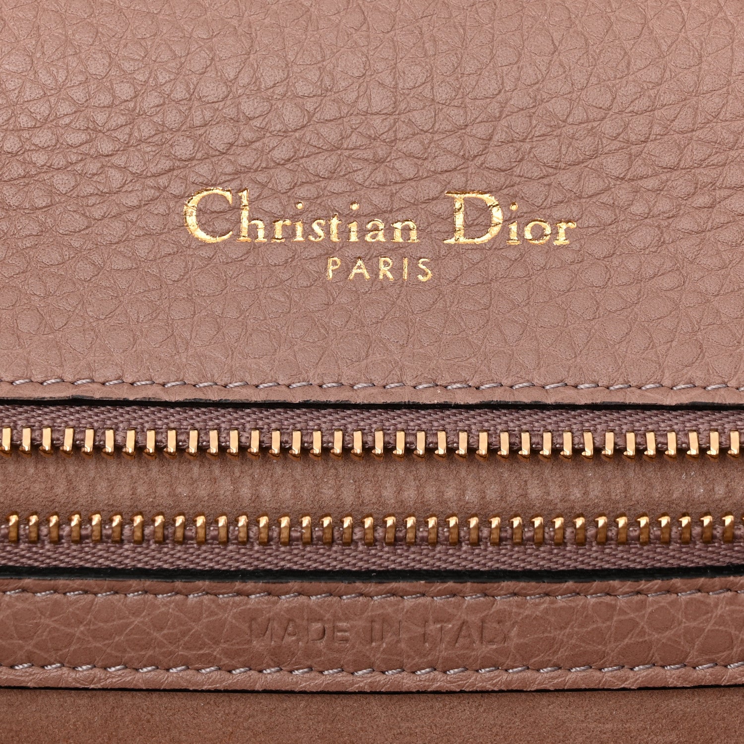 Christian Dior Grained Calfskin Medium Diorama Flap Bag Nude 6 of 11