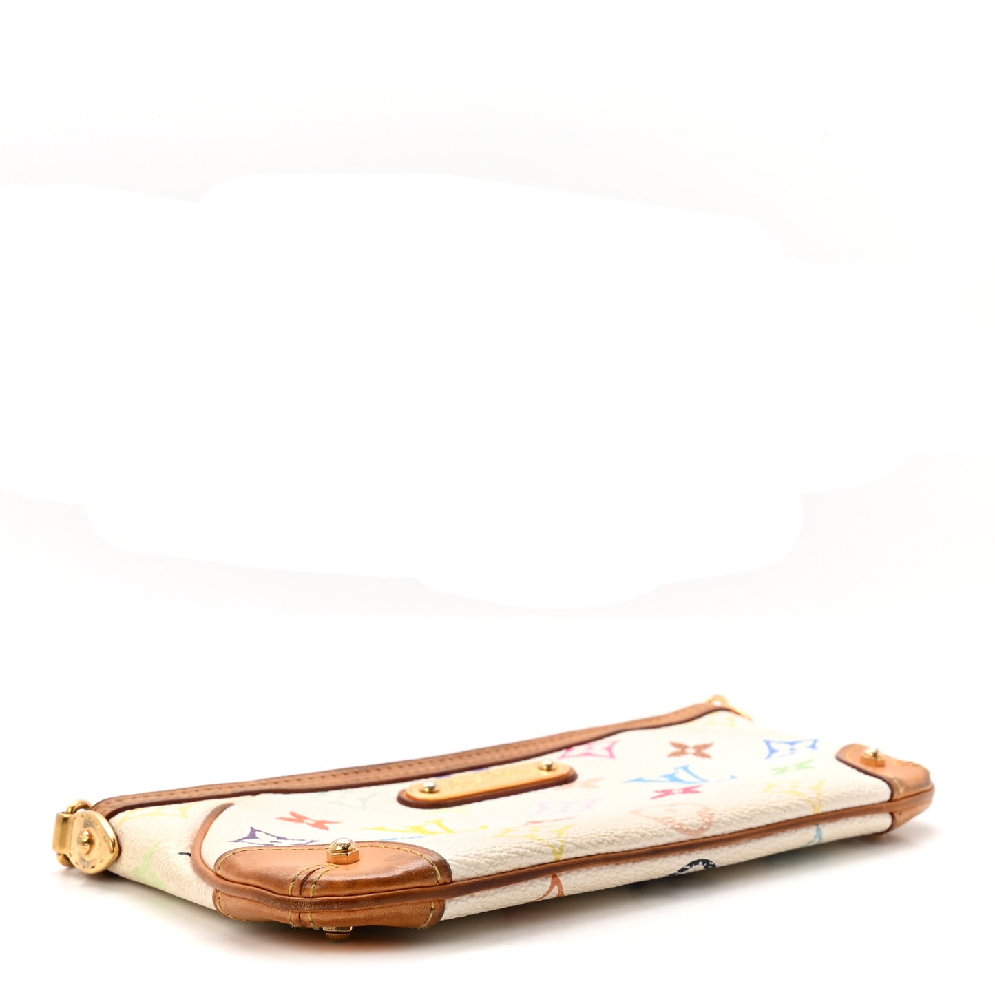 Monogram Multicolor Pochette Milla MM White
