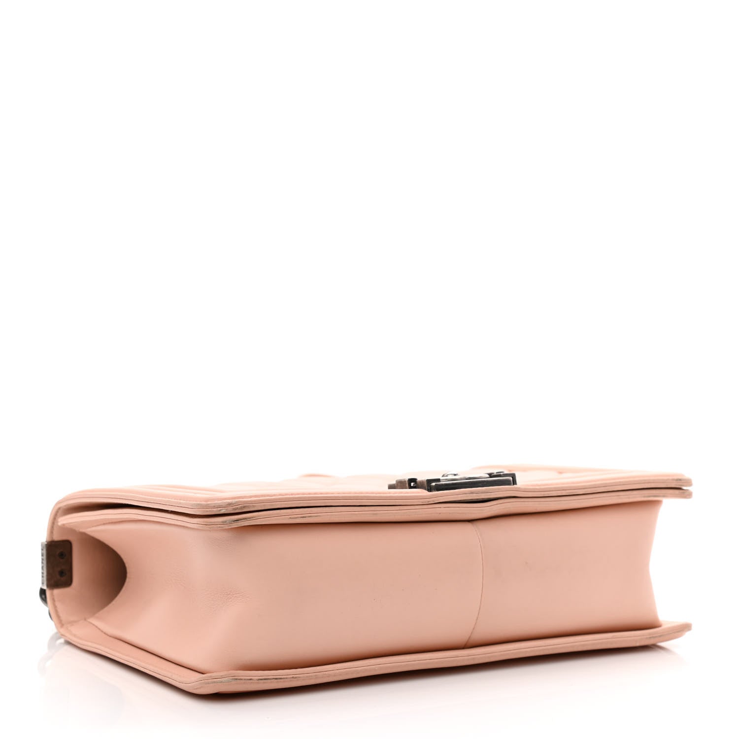 Chanel Calfskin Quilted New Medium Boy Flap Light Pink 4 of 13