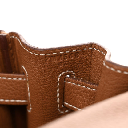 Hermes Togo Kelly Retourne 28 Gold 7 of 11