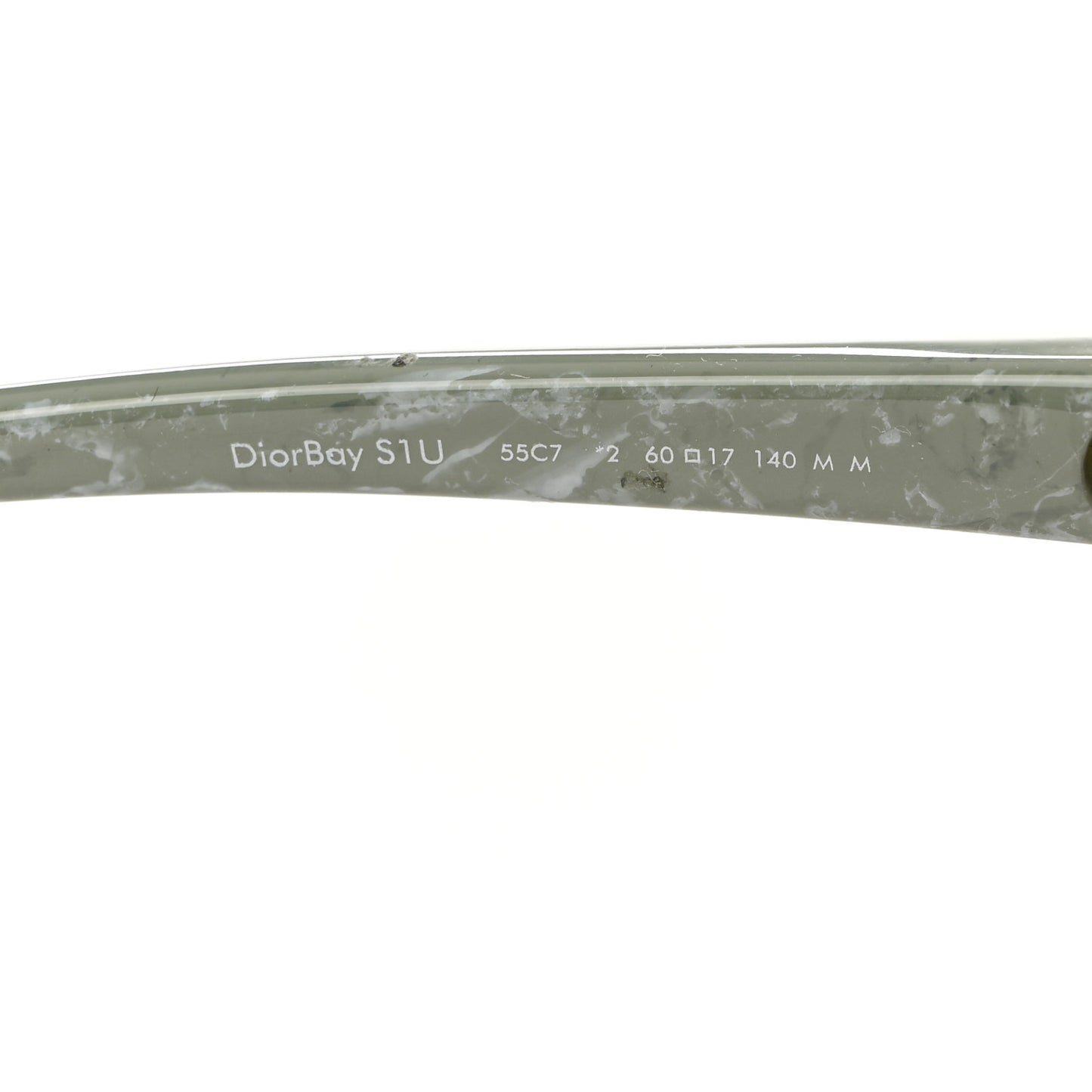 DiorBay S1U Sunglasses Marble Green