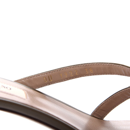 Valentino Garavani Nappa Rockstud 60mm Slide Sandals 38 Lichen 10 of 11
