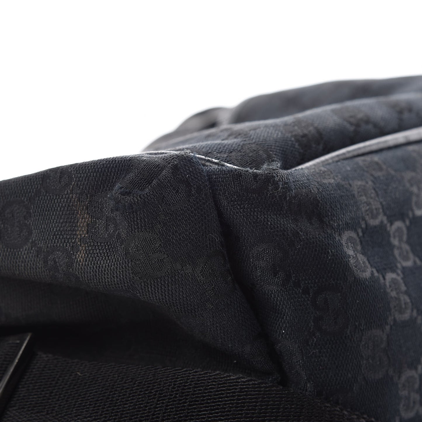 Monogram Large Diaper Bag Black