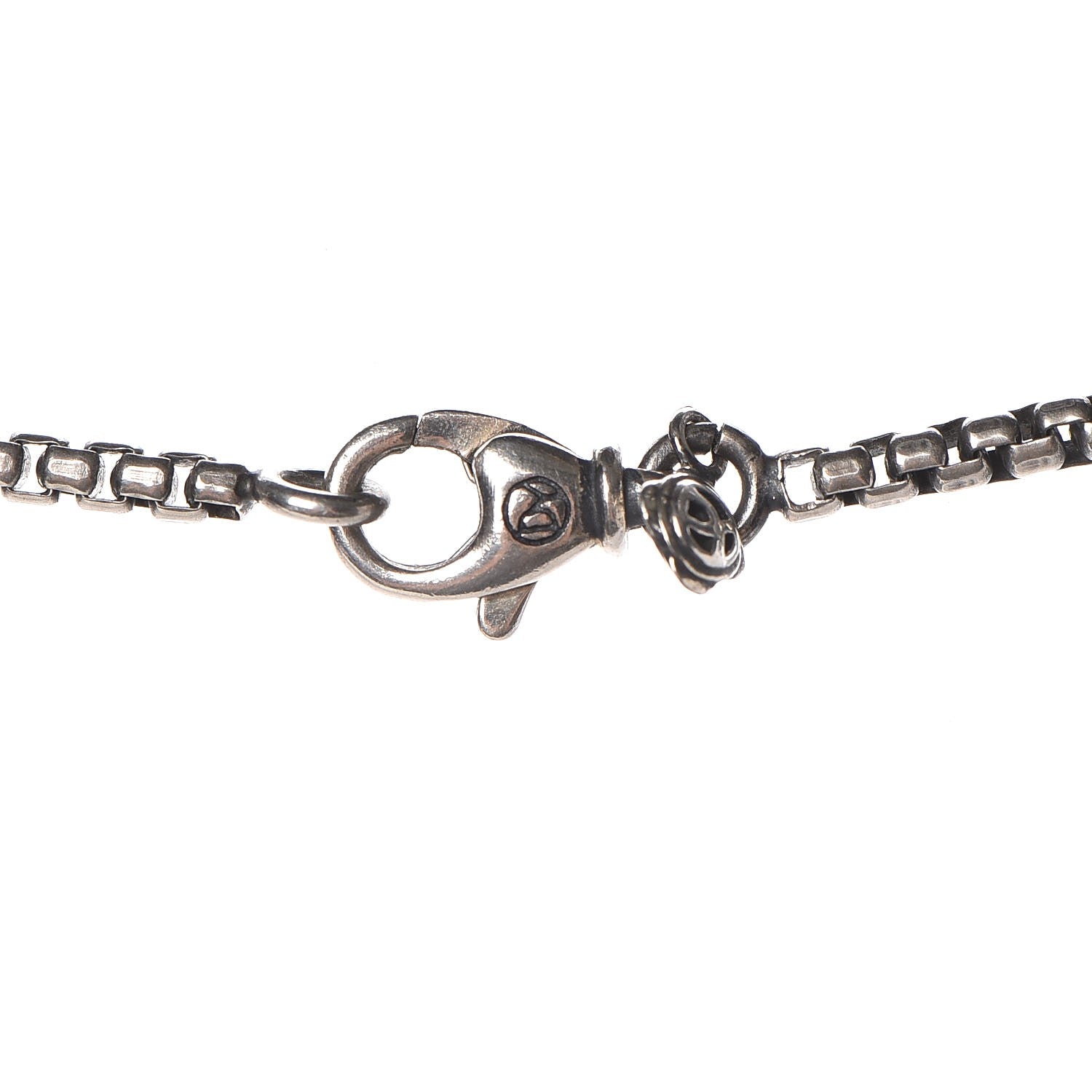 David Yurman Sterling Silver Celtic Knot Amulete Pendant Necklace 5 of 7