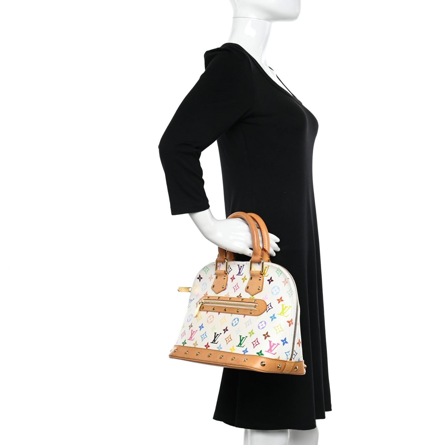 Monogram Multicolor Alma White