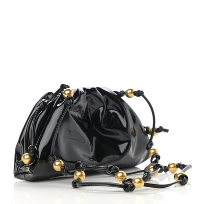 Bottega Veneta Brushed Calfskin The Mini Pouch Black 3 of 10