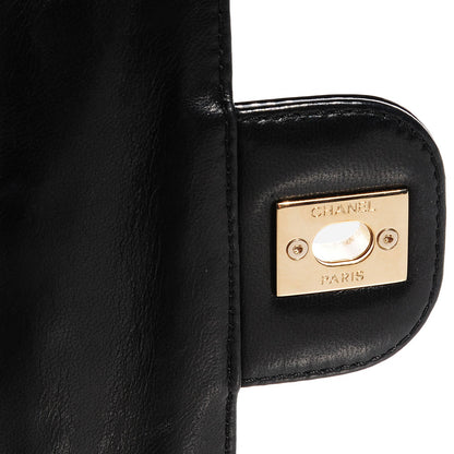 Chanel Patent Quilted Evening Star Mini Flap Black 6 of 8