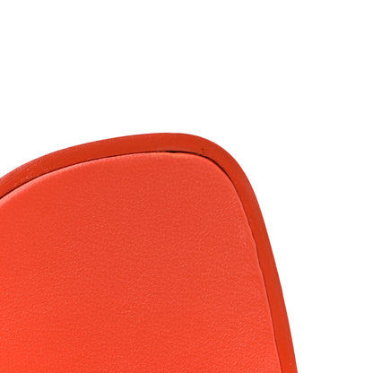 Hermes Epsom Oran Sandals 37.5 Orange Poppy 9 of 13