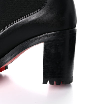 Christian Louboutin Calfskin Marchacroche 70 Chelsea Boots 37 Black 15 of 20