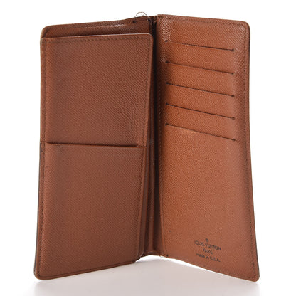 Louis Vuitton Monogram Porte Valeurs Checkbook Wallet 5 of 13