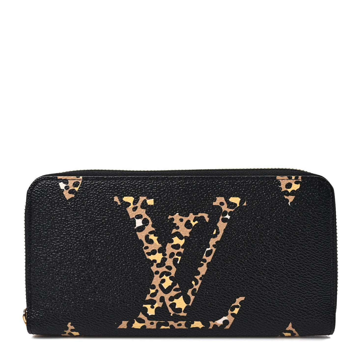 Monogram Giant Jungle Zippy Wallet Black