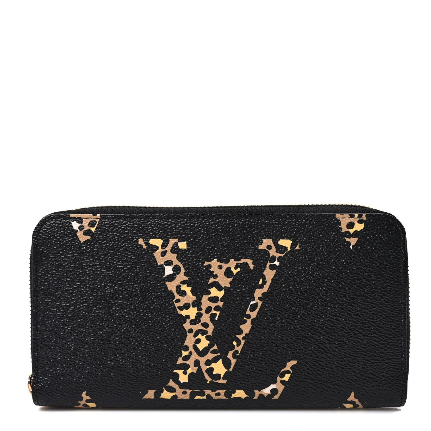 Louis Vuitton Monogram Giant Jungle Zippy Wallet Black 1 of 6