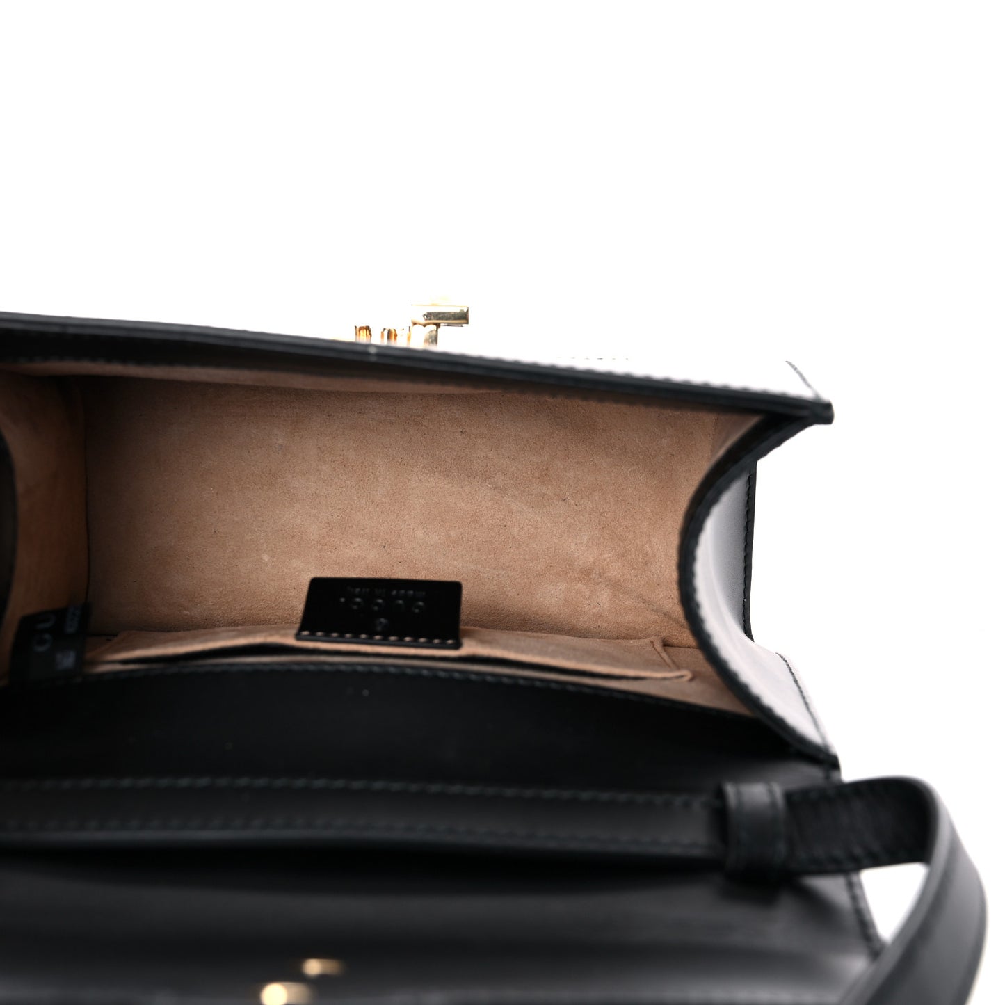 Calfskin Mini Sylvie Top Handle Bag Black