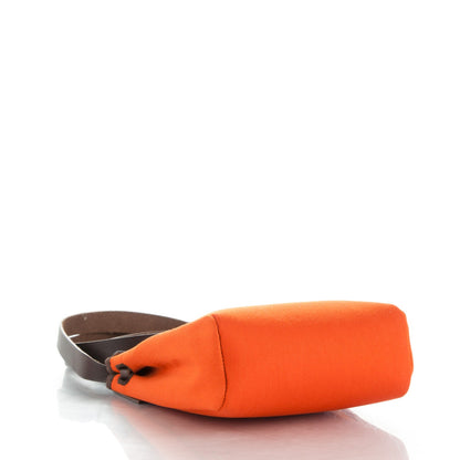 Hermes Barenia Toile Herbag TPM Red Orange 4 of 8