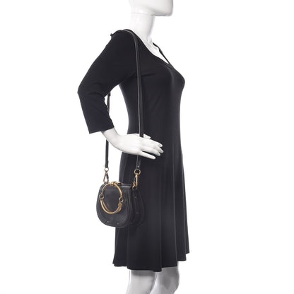 Chloe Calfskin Small Nile Bracelet Bag Black 2 of 14