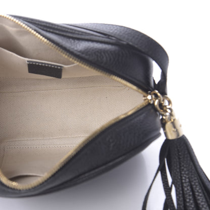 Gucci Pebbled Calfskin Small Soho Disco Bag Black 4 of 9