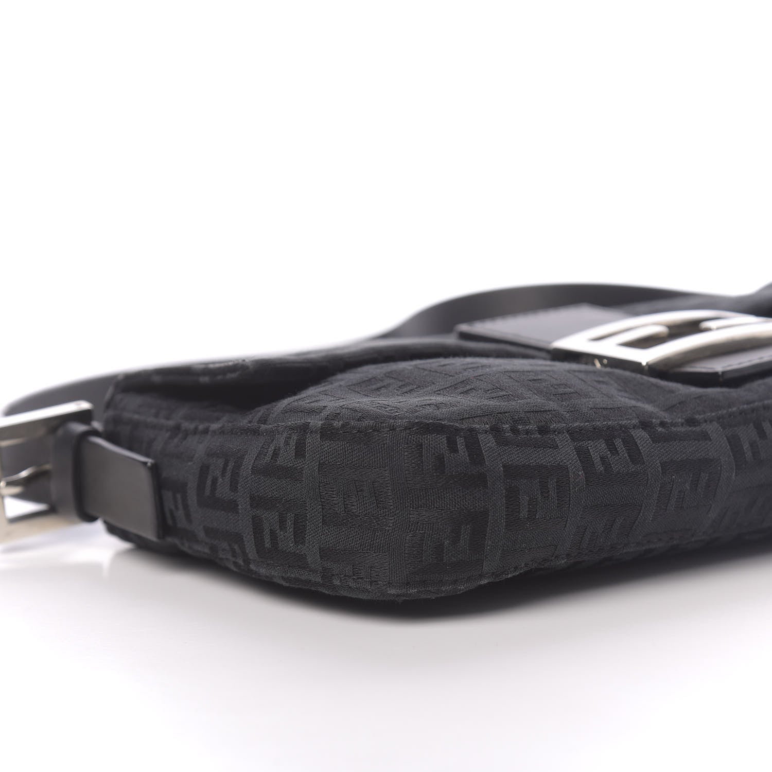 Fendi Zucchino Baguette Black 7 of 10
