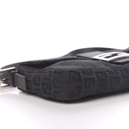 Fendi Zucchino Baguette Black 7 of 10