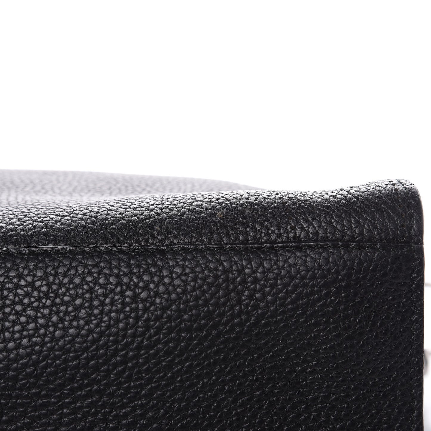 Veau Grana Perforated Blackout Hardware City Black