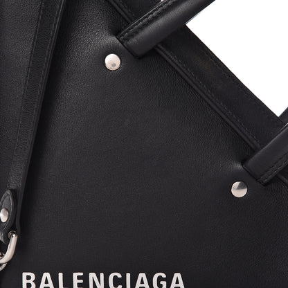 Balenciaga Calfskin XS Triangle Chain Duffle Black 15 of 15