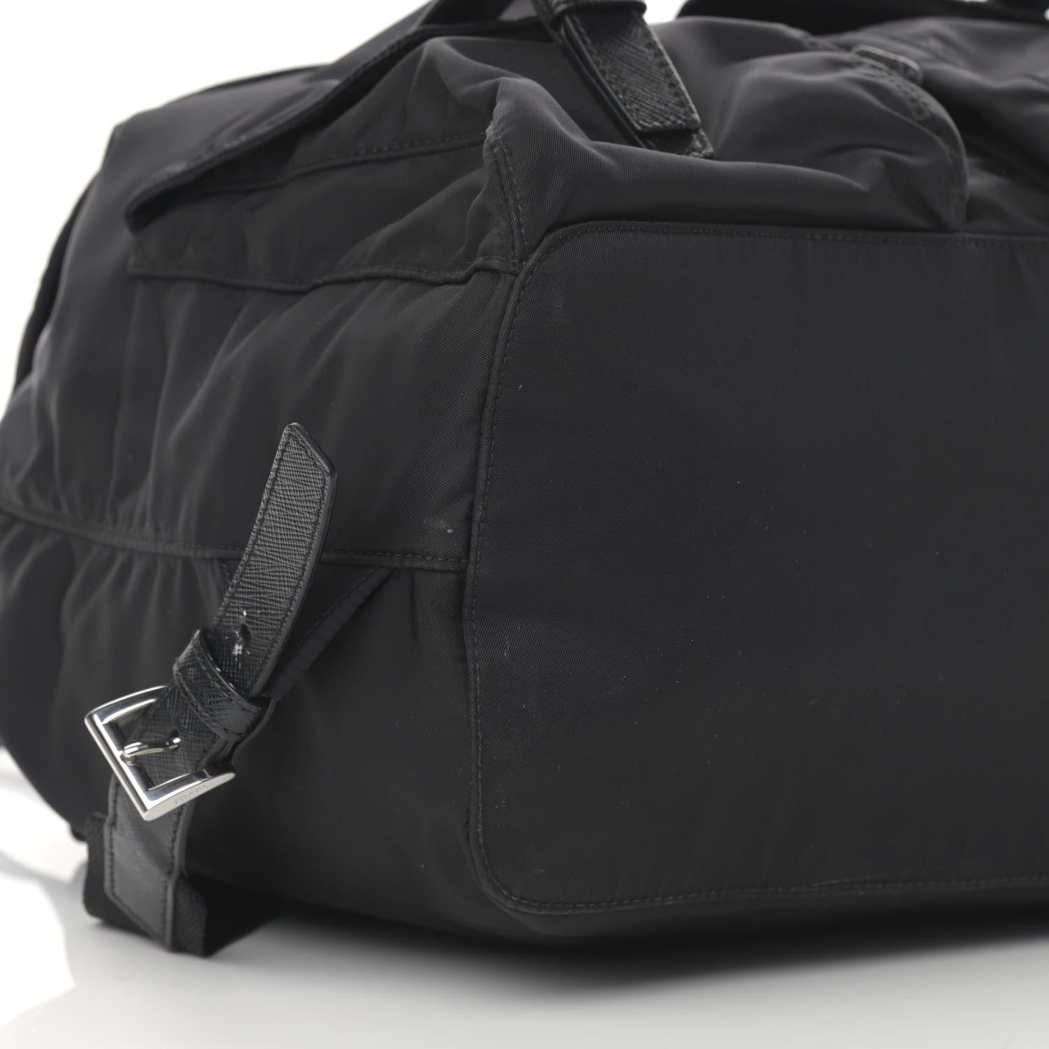 Prada Re-Nylon Saffiano Medium Backpack Black 12 of 14