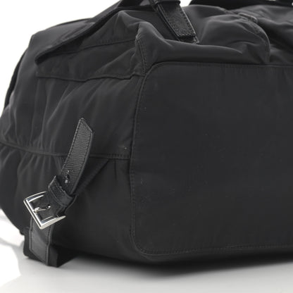 Prada Re-Nylon Saffiano Medium Backpack Black 12 of 14