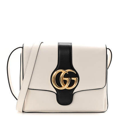 Gucci Calfskin Medium Arli Flap Shoulder Bag White 1 of 10