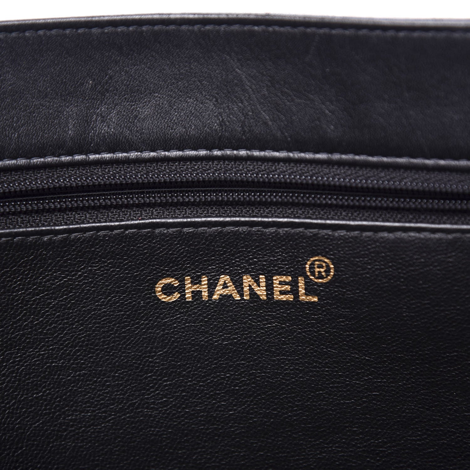 Chanel Lambskin CC Tote Black 9 of 10