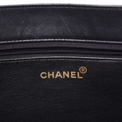 Chanel Lambskin CC Tote Black 9 of 10