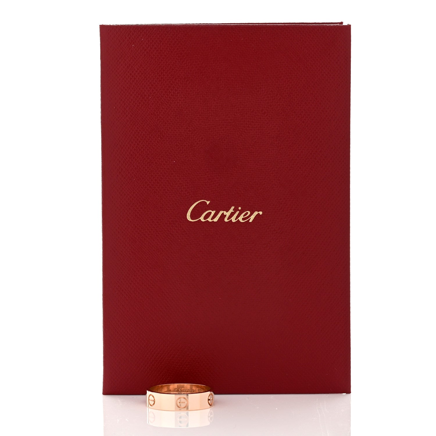 Cartier 18K Pink Gold 5.5mm LOVE Ring 62 10 5 of 5