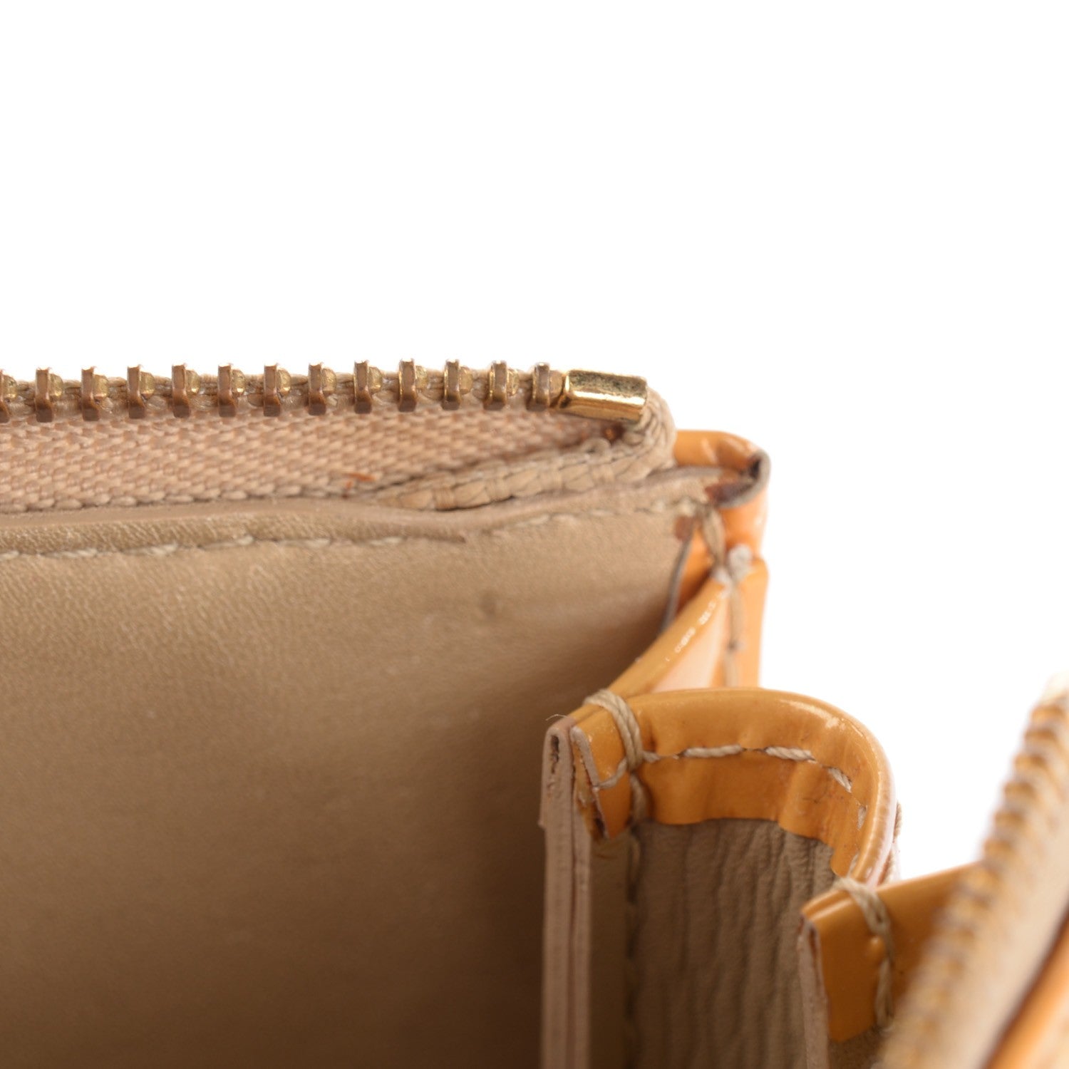 Louis Vuitton Vernis Lexington Pochette Beige 9 of 10