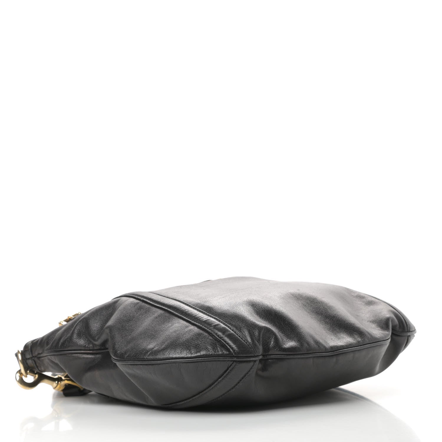 Gucci Calfskin Medium Britt Tote Black 4 of 17