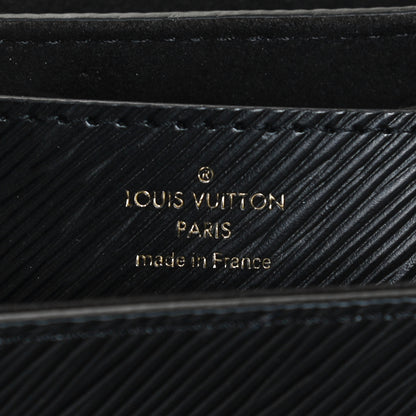 Louis Vuitton Epi Love Lock Twist Shoulder Bag MM Black 6 of 10