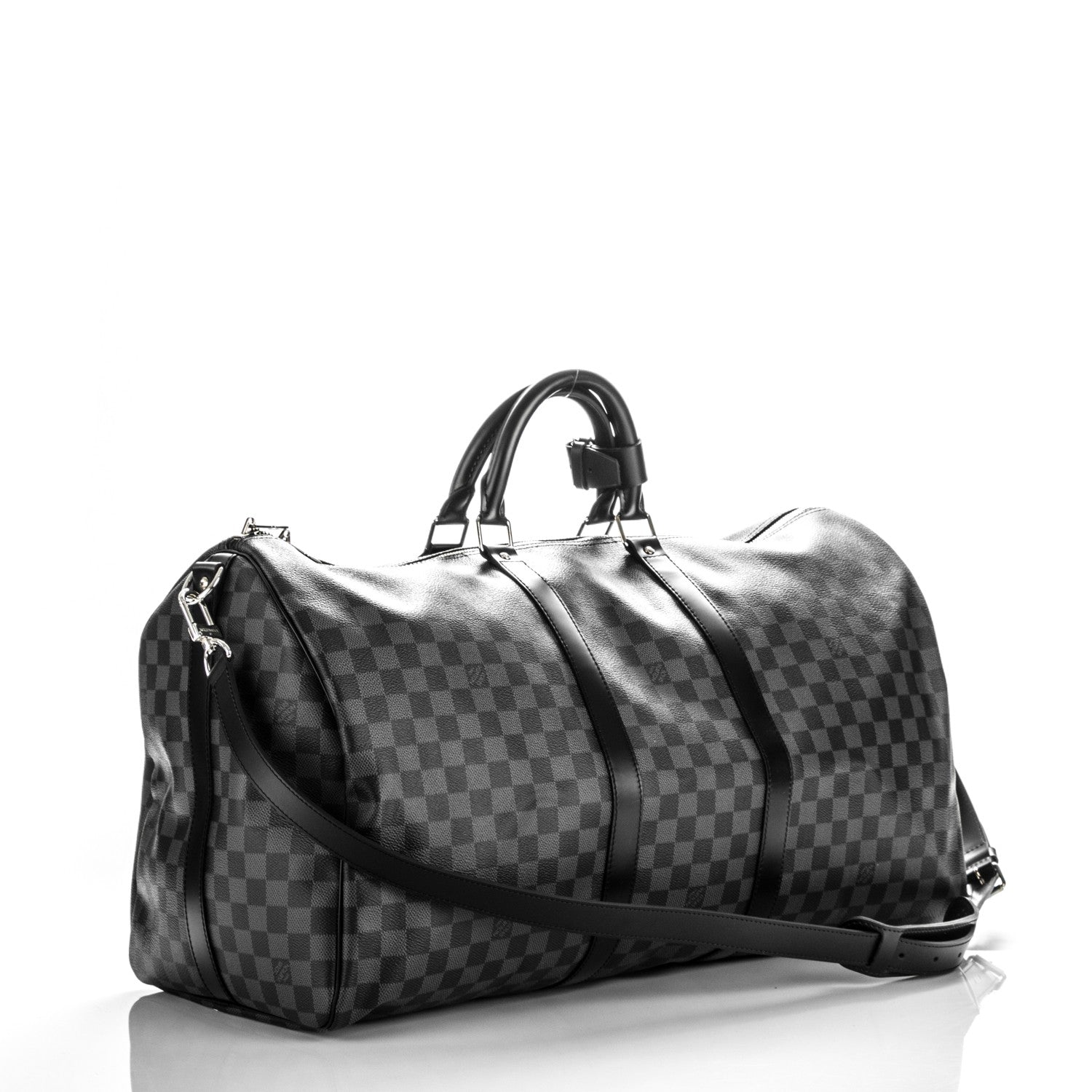 Louis Vuitton Damier Graphite Keepall Bandouliere 55 3 of 7