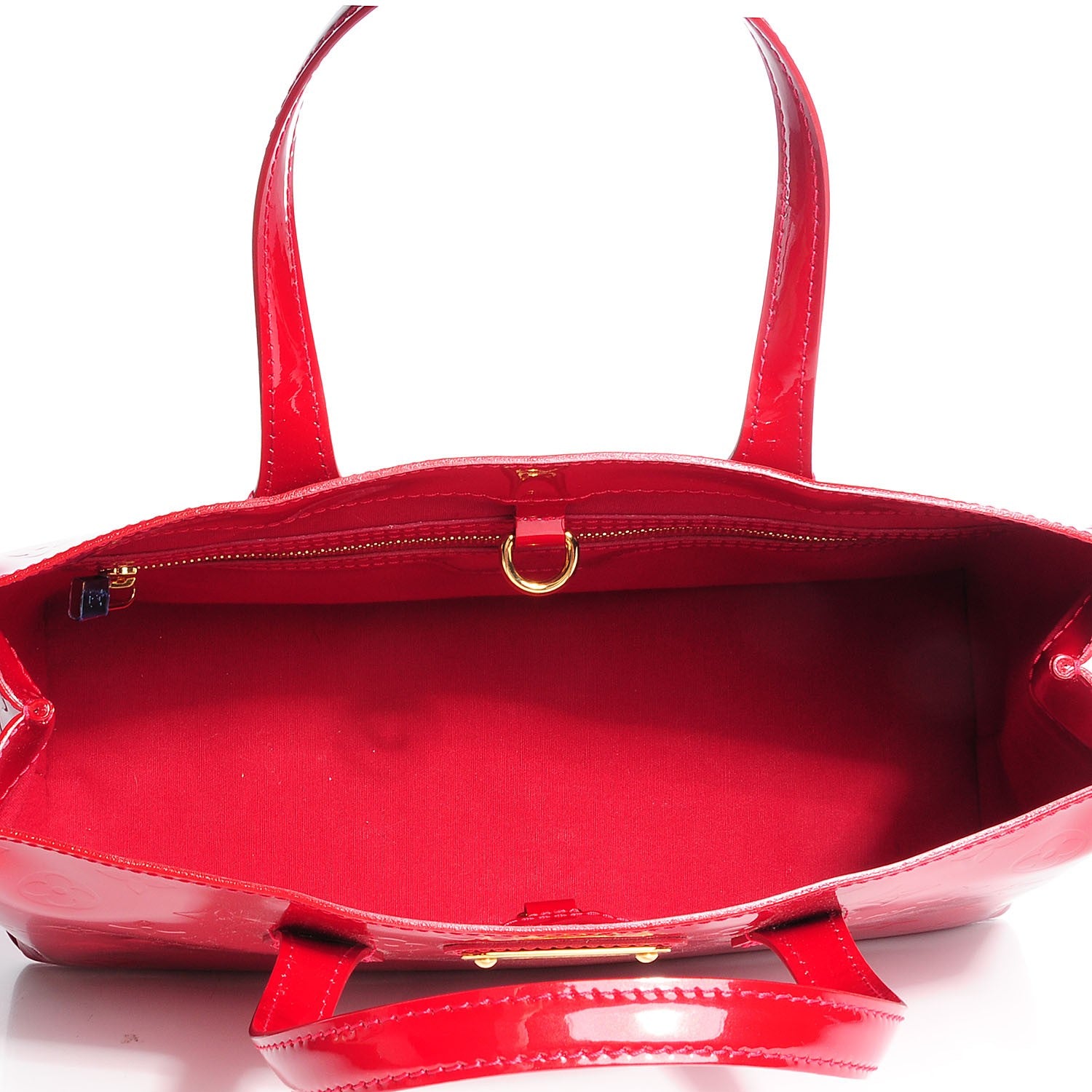 Louis Vuitton Vernis Wilshire PM Pomme D'Amour 7 of 8