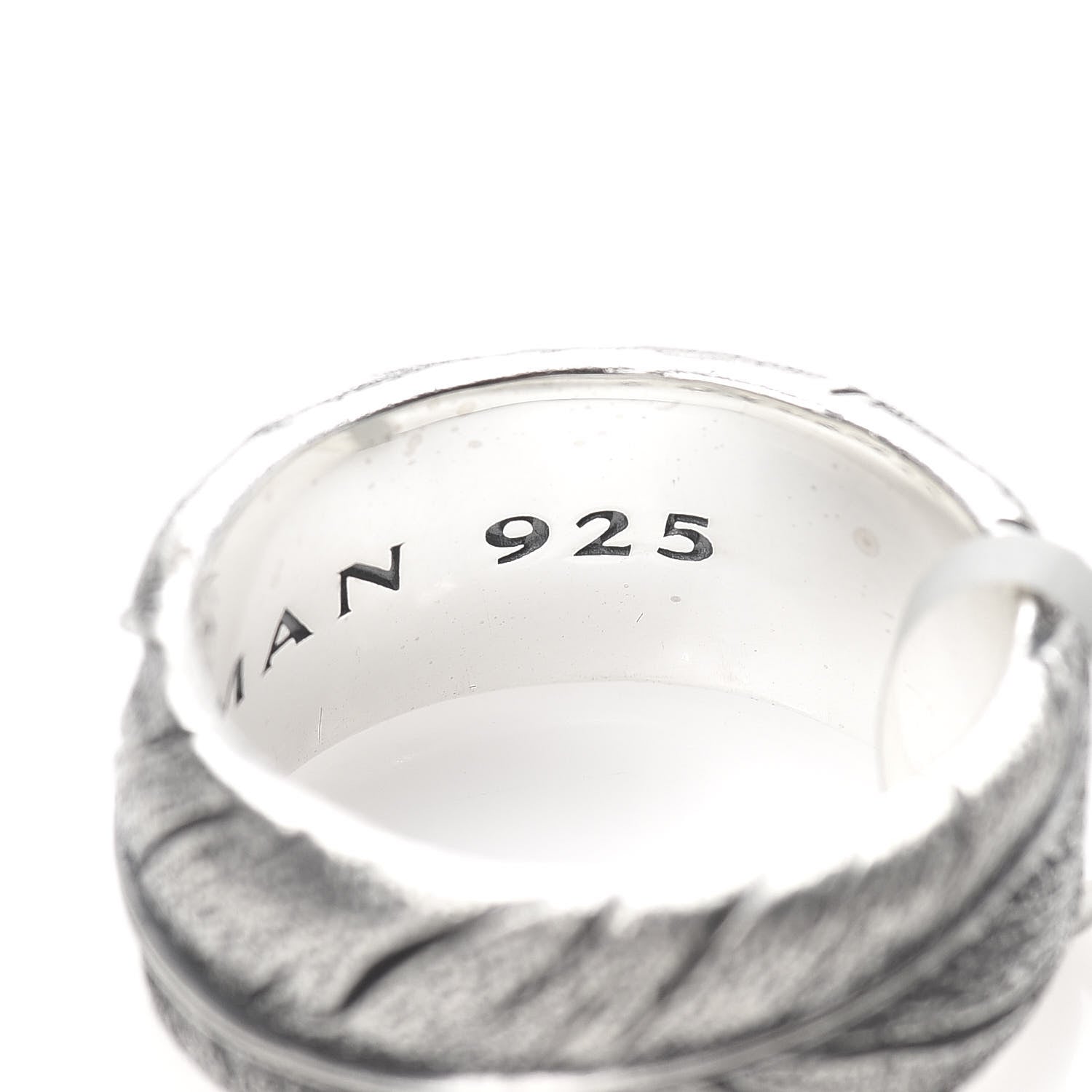 David Yurman Sterling Silver 11mm Southwest Band 62 10 5 of 5