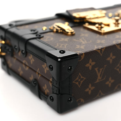 Louis Vuitton Monogram Petite Malle Black 8 of 9