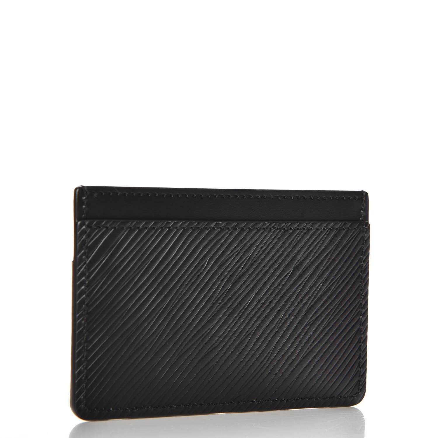 Louis Vuitton Epi Flower Remix Card Holder Black 3 of 8