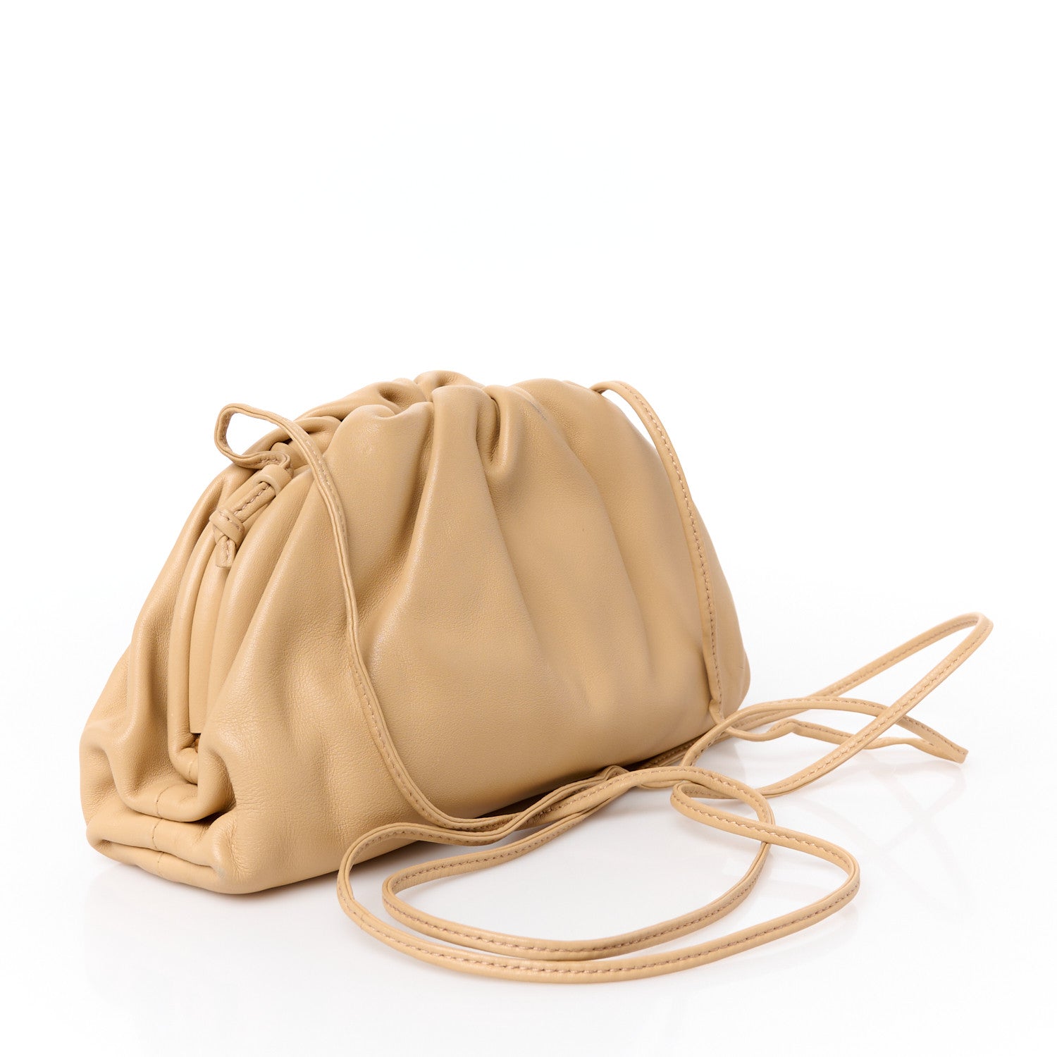 Bottega Veneta Butter Calfskin The Mini Pouch Almond 3 of 10