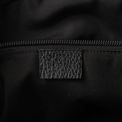 Gucci Denim Monogram Large Tote Black 6 of 9