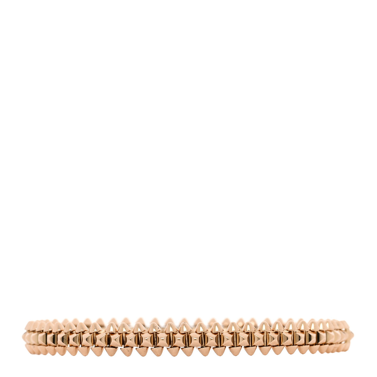 18K Pink Gold Small Clash De Cartier Bracelet 16