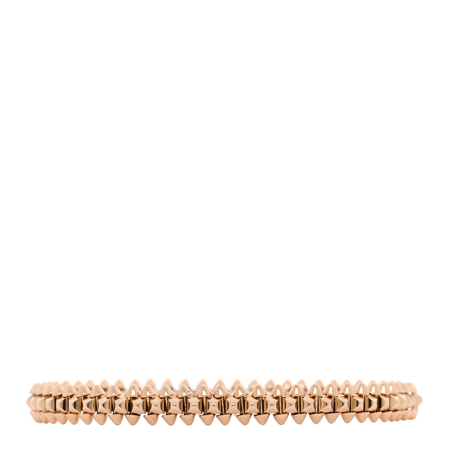 Cartier 18K Pink Gold Small Clash De Cartier Bracelet 16 1 of 5