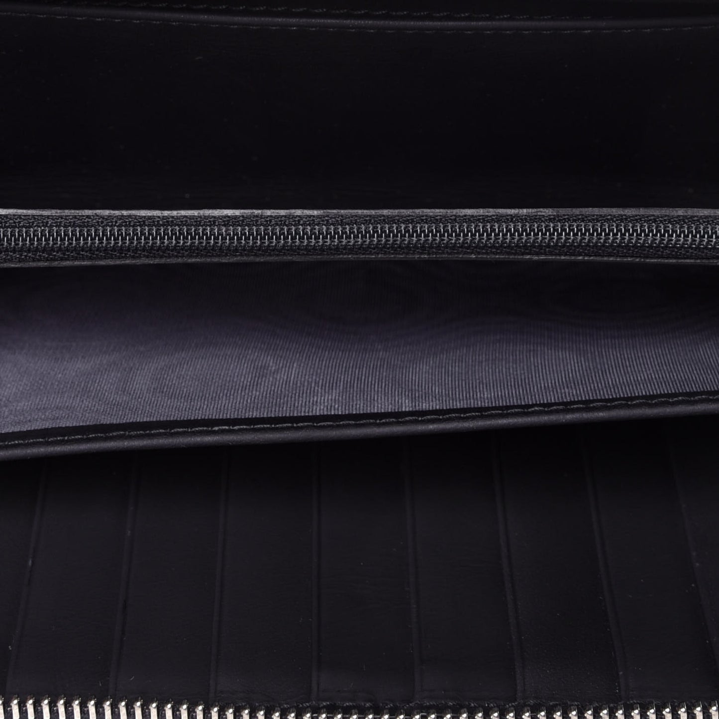 Guccissima Signature Web Zip Around Organizer Wallet Navy
