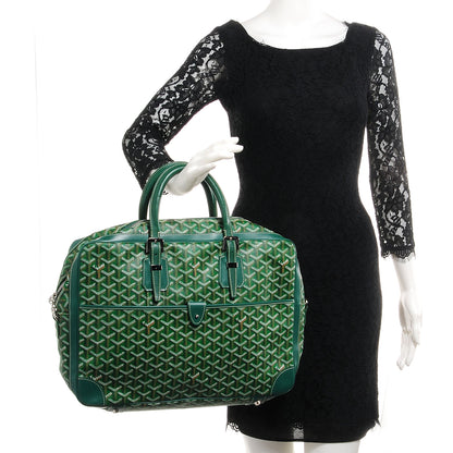 Goyard Goyardine Standard Ambassade Briefcase Green 2 of 8