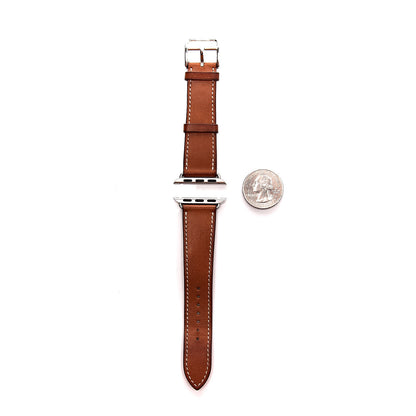 Hermes Barenia Single Tour Apple Watch Strap Fauve 2 of 4
