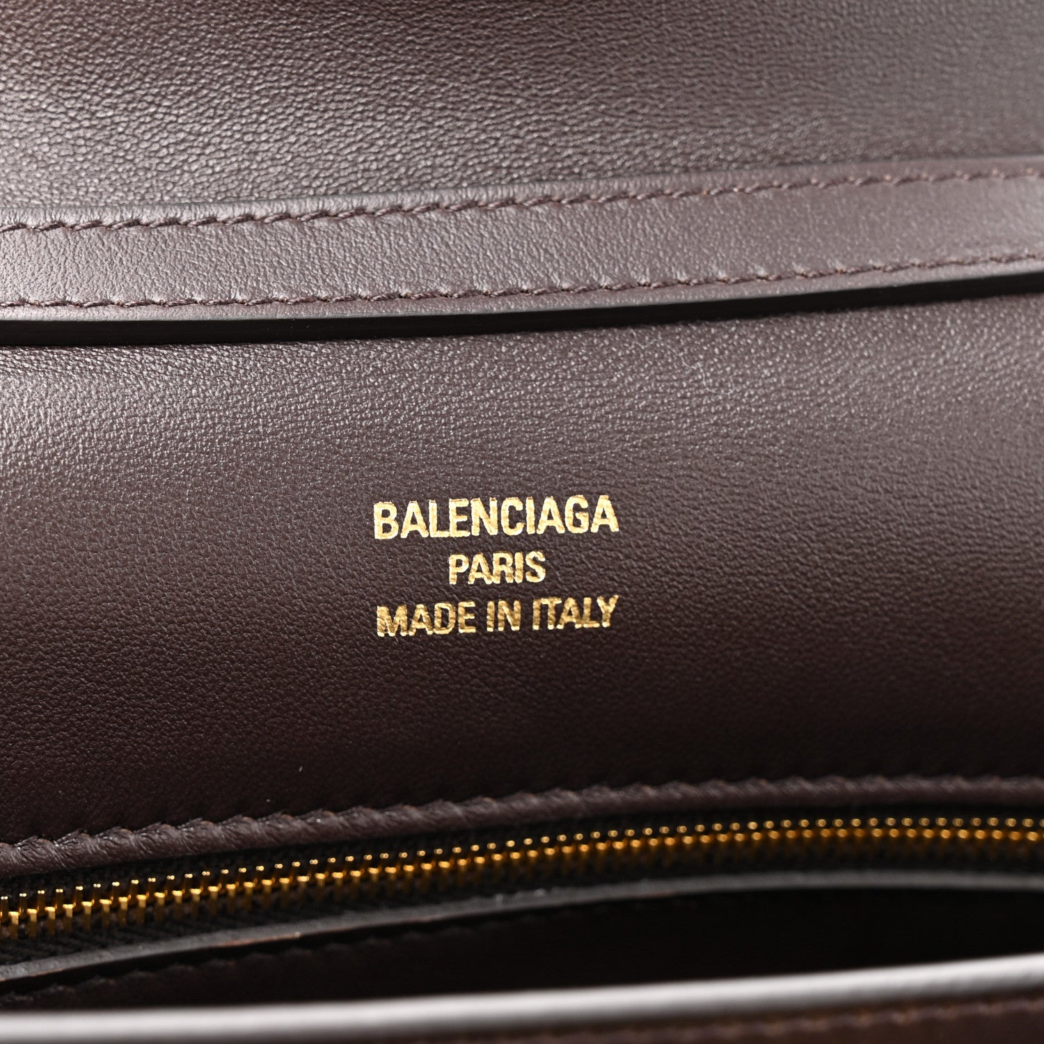 Balenciaga Natural Smooth Calfskin Small Rodeo Top Handle Handbag Espresso 6 of 10