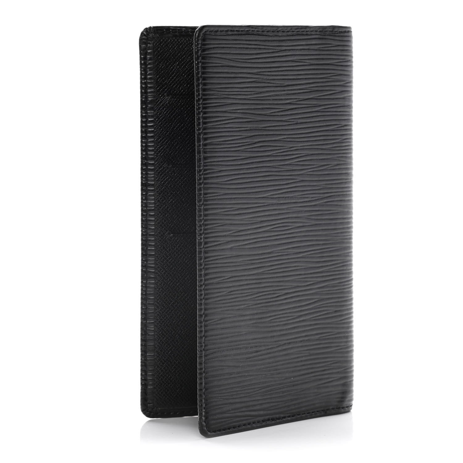 Louis Vuitton Epi Pocket Agenda Cover Black 3 of 8