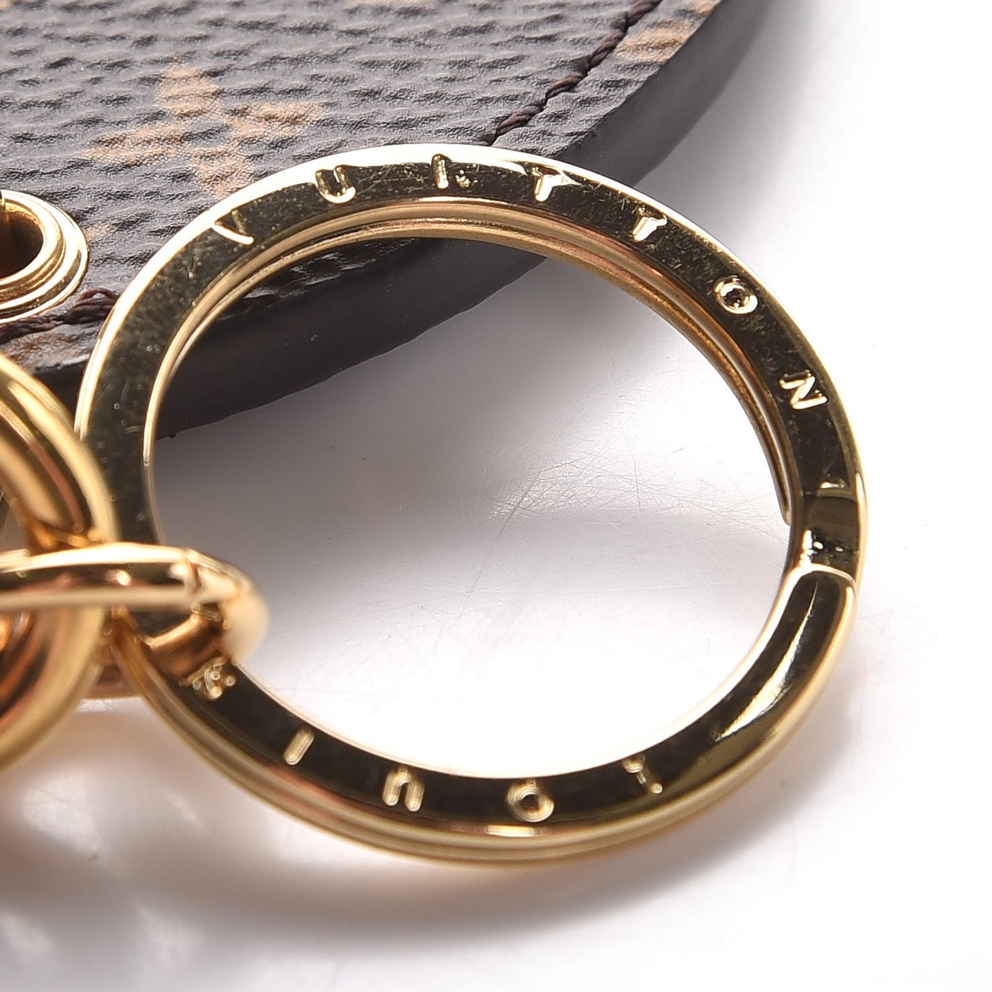 Monogram Stories Bag Charm Key Holder