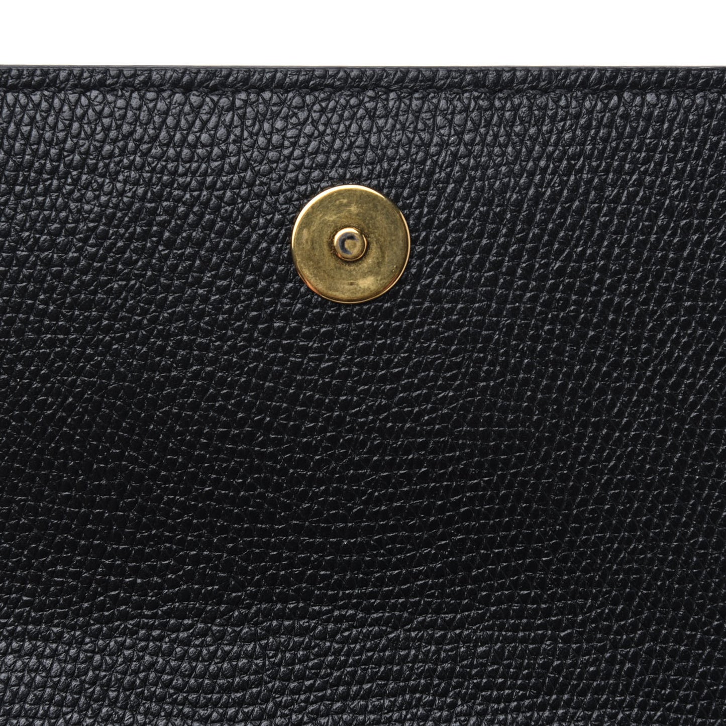 Calfskin VLogo Crossbody Bag Black