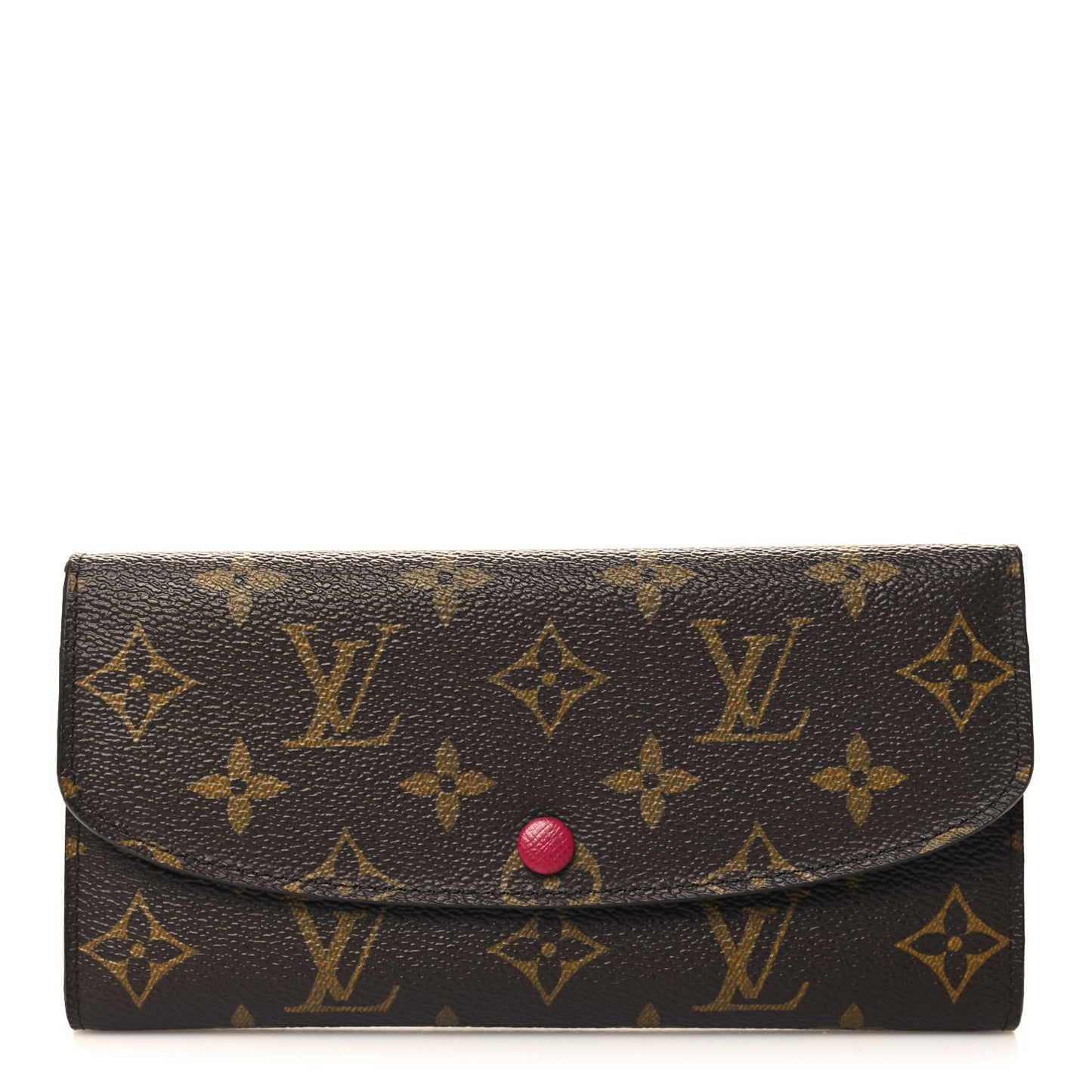 Monogram Emilie Wallet Fuchsia